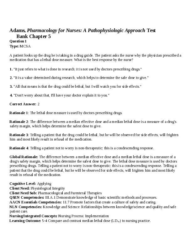 Chapter 5. Pharmacodynamics
