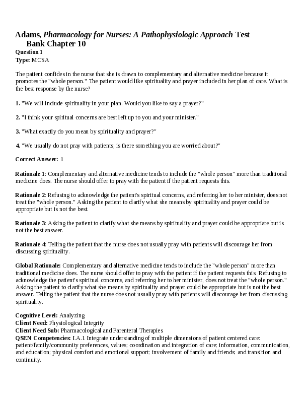 Chapter 10. Herbal and Alternative Therapies