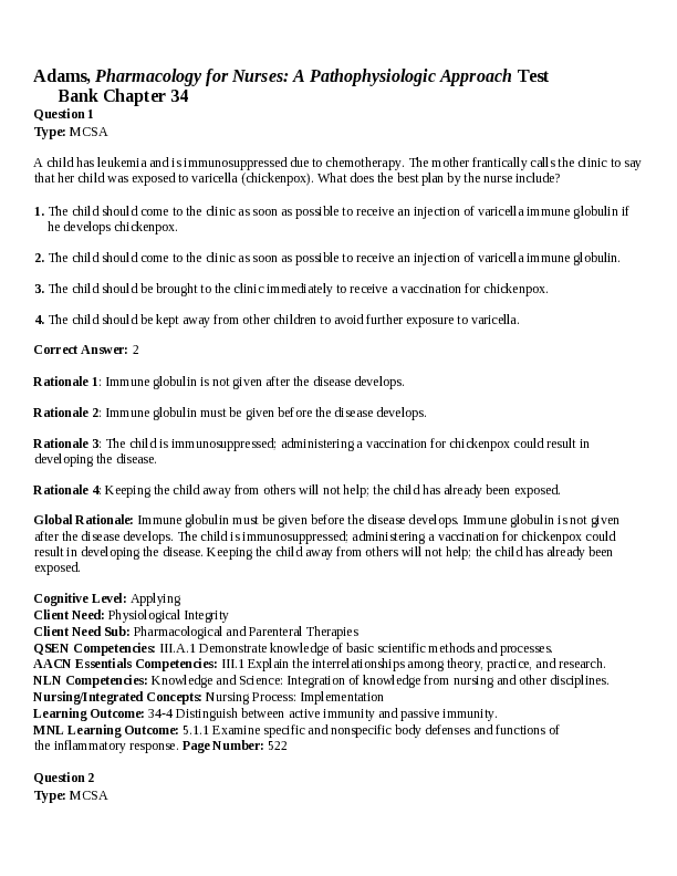 Chapter 34. Drugs for Bacterial Infections