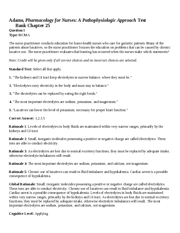 Chapter 25. Drugs for Hypertension