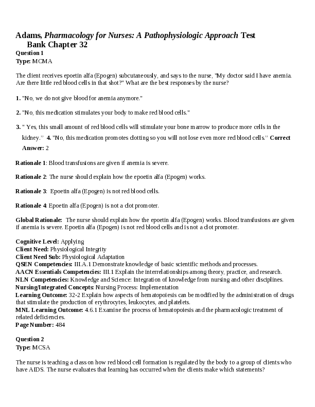 Chapter 32. Drugs for Immune System Modulation