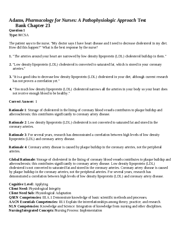 Chapter 23. Diuretic Therapy and Drugs for Renal Failure